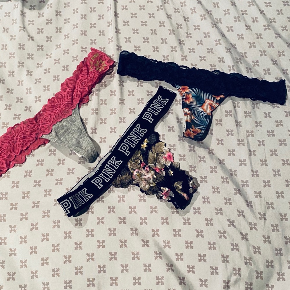PINK Victoria’s Secret thongs